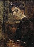 James Ensor Self-Portrait,Called The Little Head France oil painting artist